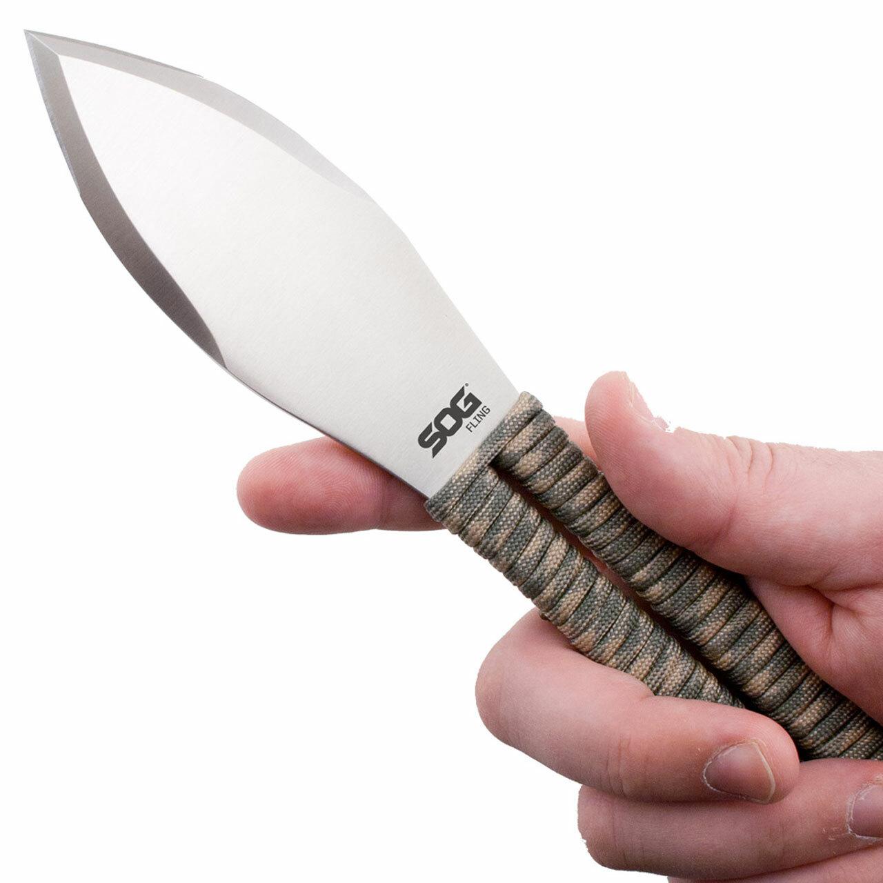 SOG FLING THRWNG KNVS 2.8" 3PK W/STH