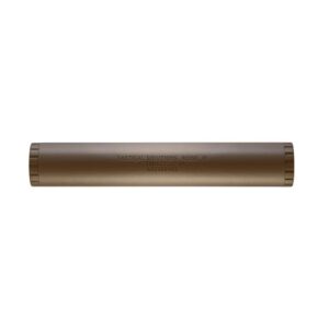 TacSol ASCENT22 Direct Thread Rimfire Suppressor Quicksand .22 LR 1" Dia Thread 1/2? x 28