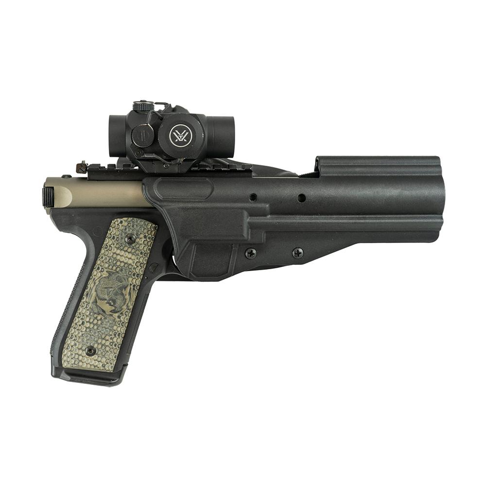 Tactical Solutions HOLMKIVL Pac-Lite Low Ride OWB Black Nylon Belt Loop Fits Ruger Mark Series Ambidextrous