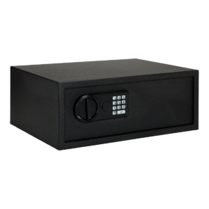 SnapSafe 75435 Keypad Safe XL Keypad/Key Entry Black Steel 20.50" x 14.80" x 8"