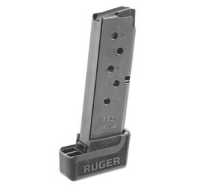 Ruger 90626 LCP II 7-Round Extended w/Grip Extension 380 ACP Blued Steel