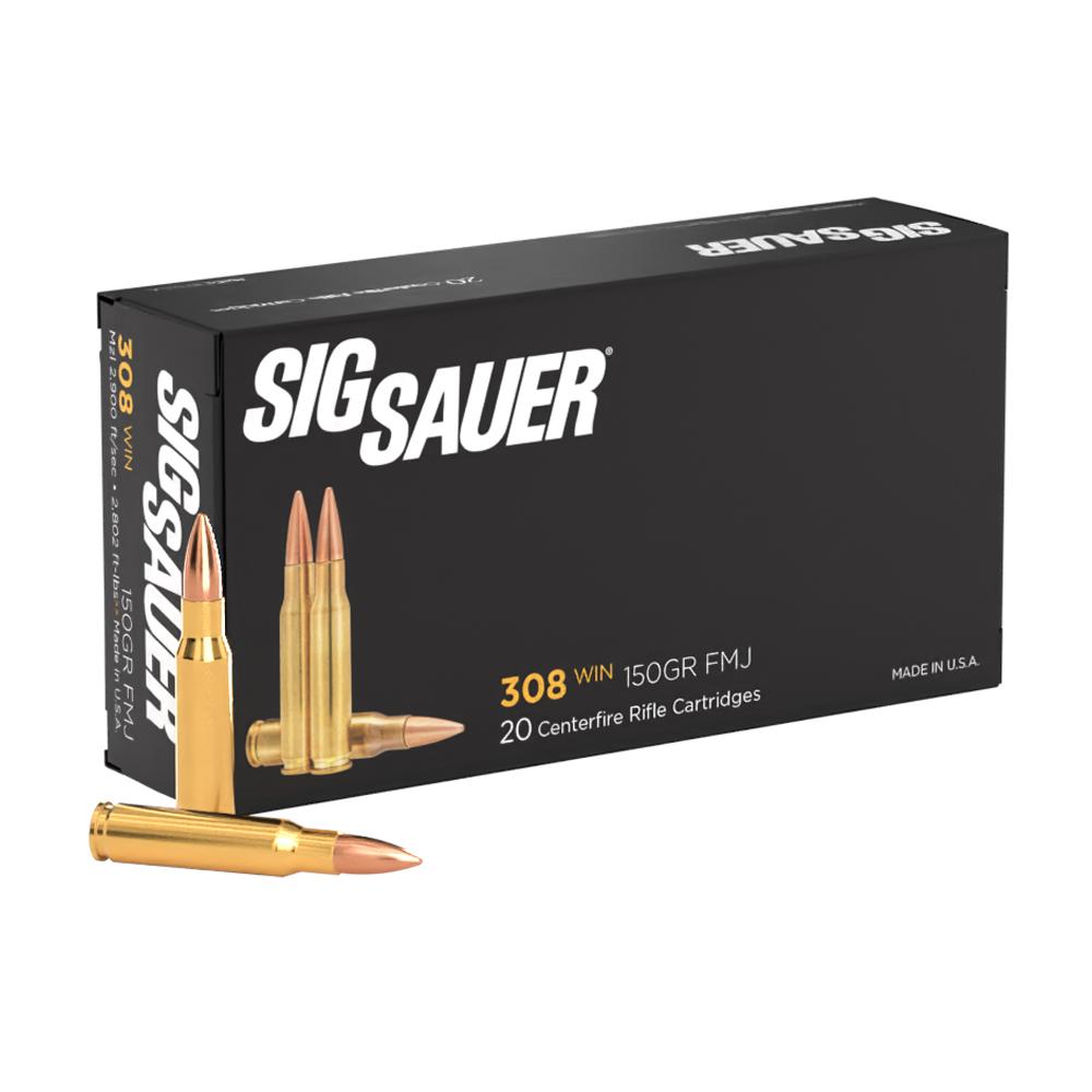 AMMO 308 Winchester 150GR ELITE BALL FMJ BOX/20