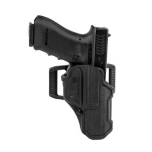 Blackhawk 410777BKR T-Series L2C Non-Light Bearing OWB Black Polymer Belt Slide Fits Springfield Hellcat Right Hand