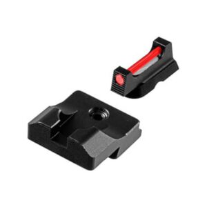TruGlo TGTG132CZ1 Fiber-Optic Pro Red Fiber Optic Front/Blacked Rear/Black Frame Fits CZ SP