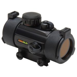 TruGlo TGTG8040B Traditional Anodized Matte Black 1x40mm 5 MOA Red Dot Reticle