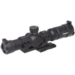 Truglo TG8516TL Tru-Brite 30 1-6x 24mm Objective Wide FOV 30mm Tube Black Matte Finish Illuminated Duplex Mil-Dot