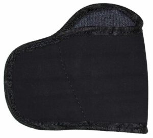 GrovTec US Inc GTHL15098BLK Multi-Fit OWB Size 98 Black Suede Belt Loop Fits Small/Med Semi-Auto Right Hand