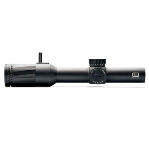 Eotech VDU16FFSR1G Vudu FFP Black Hardcoat Anodized 1-6x 24mm 30mm Tube Illuminated Green SR1-MRAD Reticle Features Throw Lever