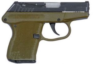 Kel-Tec P32BGRN P-32 32 ACP Caliber with 2.68" Barrel, 7+1 Capacity, Green Finish Aluminum Frame, Serrated Blued Steel Slide & Green Polymer Grip