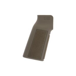 B5 Systems PGR1453 Type 22 P-Grip FDE Aggressive Textured Polymer, Increased Vertical Grip Angle with No Backstrap, Fits AR-Platform