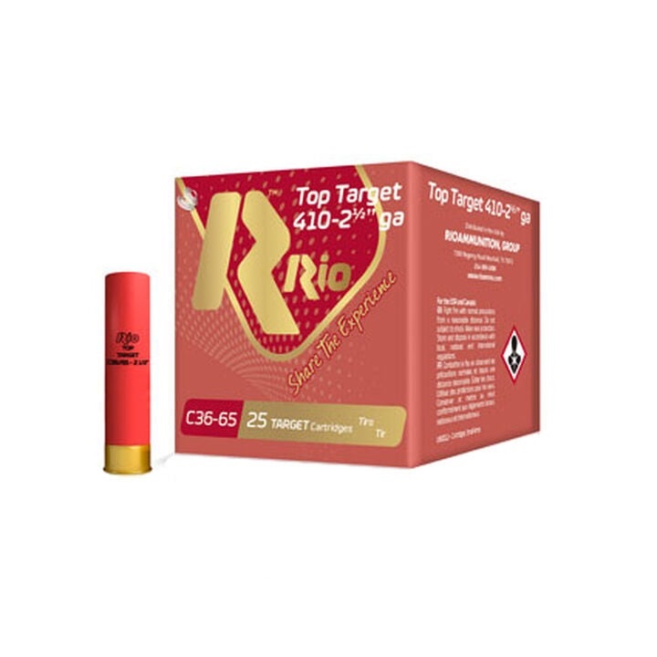 Rio Ammunition RC369 Top Target 410Gauge 2.50" 9Shot 25 Per Box/10 Case