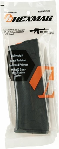 HEXMAG Magazine AR-15 5.56X45 - 15-Round Black POLYMER SERIES 2 - Image 2