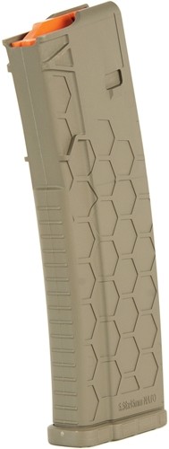 HEXMAG Magazine AR-15 5.56X45 - 15-Round FDE POLYMER SERIES 2 - Image 2