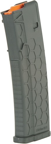 HEXMAG Magazine AR-15 5.56X45 - 15-Round Gray POLYMER SERIES 2 - Image 2