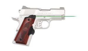 Crimson Trace LG902G Lasergrips Master Series 1911 Compact, Green Laser Rosewood