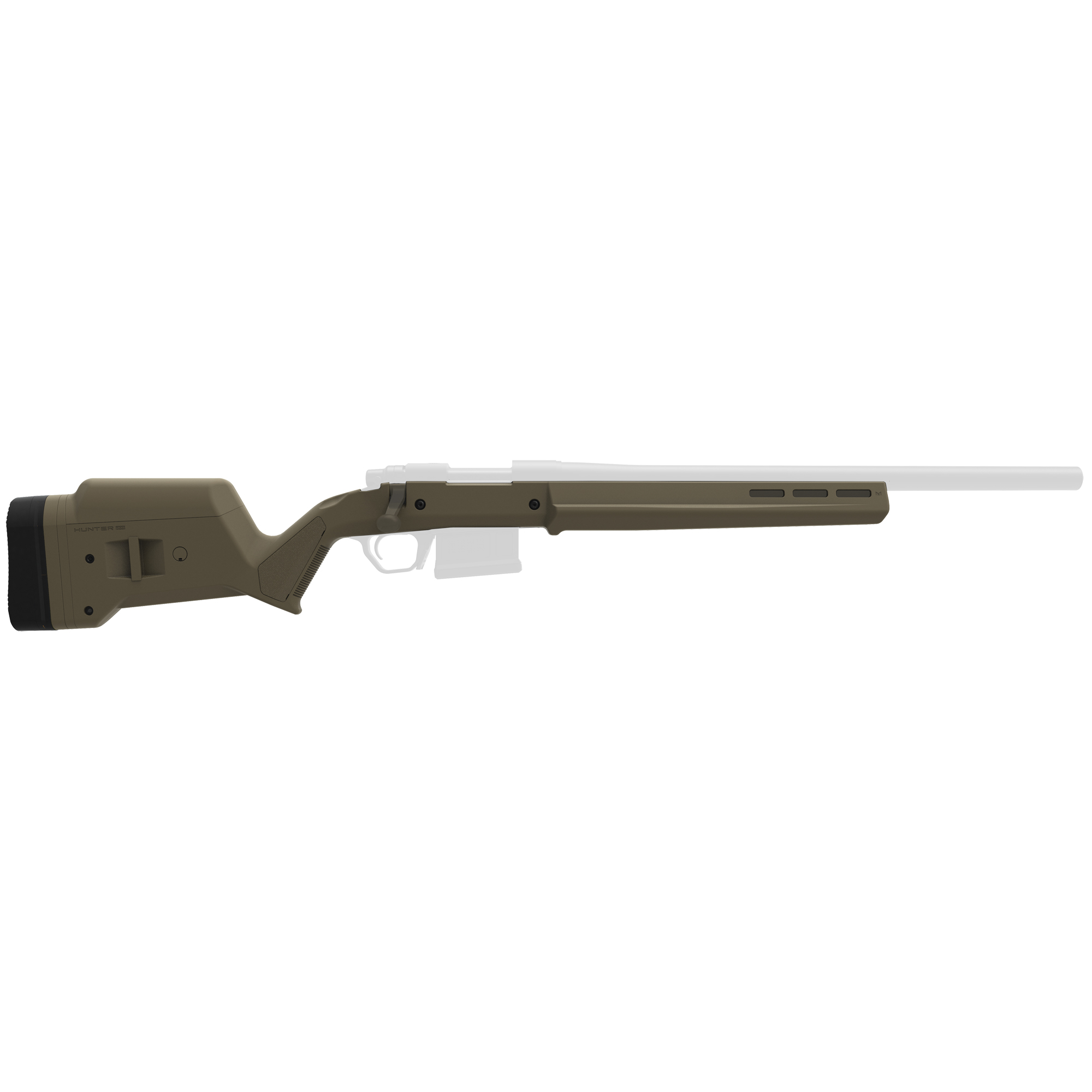 Magpul MAG495-FDE Hunter 700 Stock Fixed with Aluminum Bedding & Adjustable Comb Flat Dark Earth Synthetic for Remington 700 SA