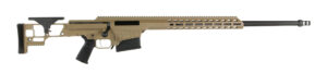 Barrett SMR MRAD Fixed Stock Rifle .338 Lapua Magnum 10-Round Magazine(1) 26'' Fluted Barrel FDE Finish