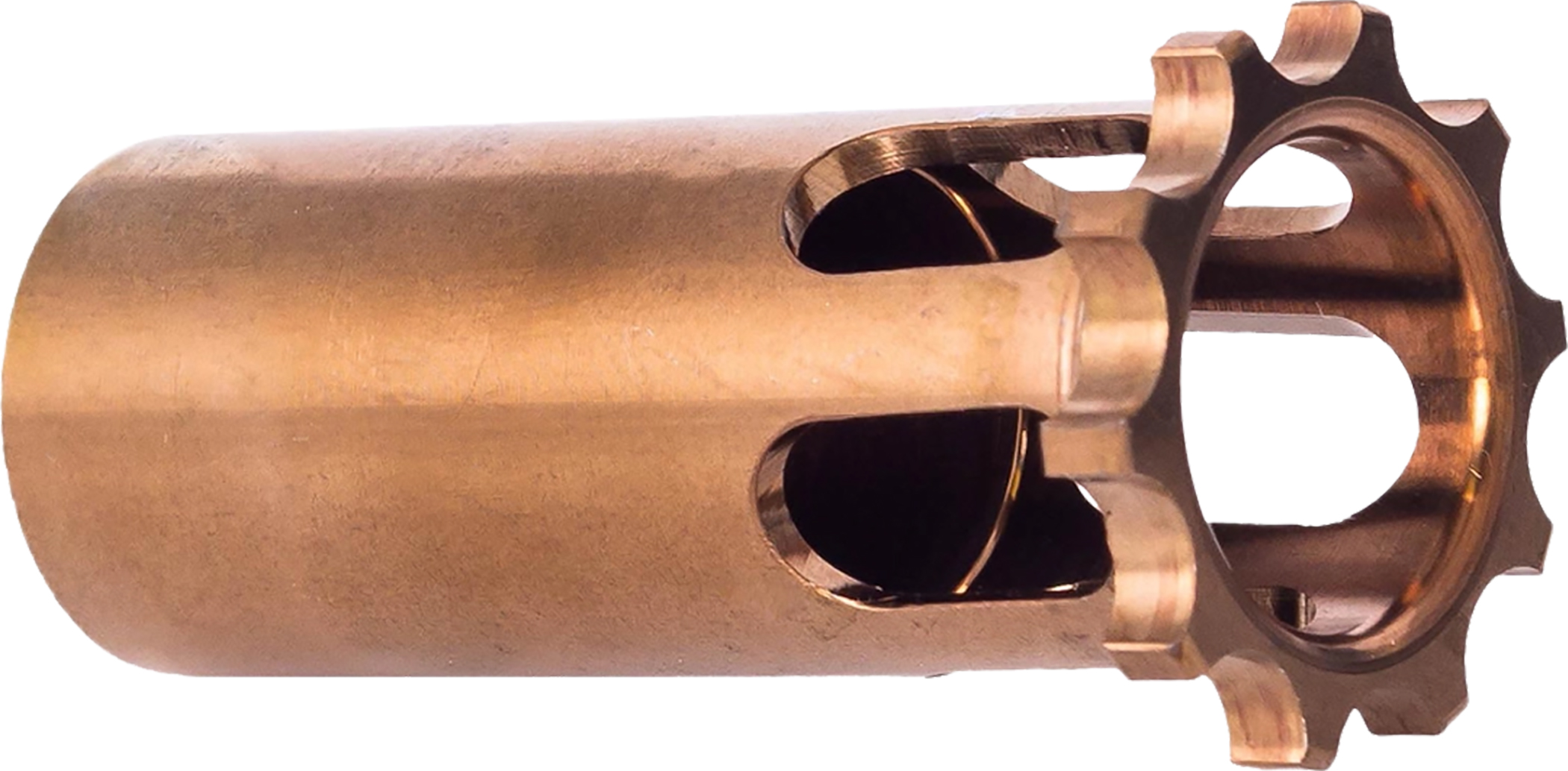 RUGGED Suppressor OP009 OEM Internal Shoulder Piston Copper 1/2"-28 tpi