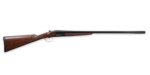 Weatherby OG14128DSM Orion 410 Gauge Break Open 3" 2 Shot 28" Blued Side By Side Barrel, Blued Steel Receiver, Straight English w/Splinter Forend Walnut Wood Stock