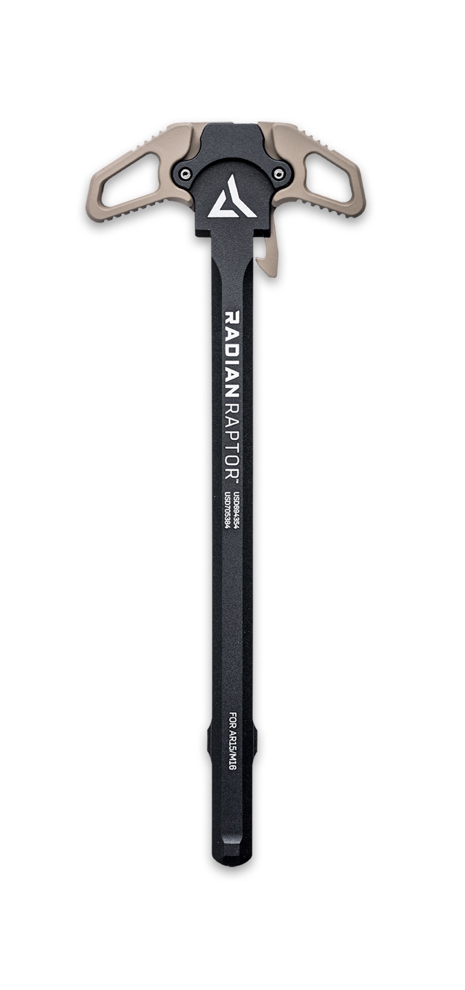 Radian Weapons R0003 Raptor Ambi Charging Handle, FDE, Fits Mil-Spec AR-15/M16 Platform