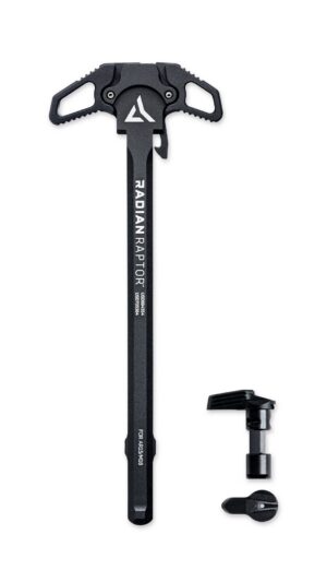 Radian Weapons R0275 Raptor Charging Handle & 45/90 Talon Safety, Black, Ambi Controls, Fits Mil-Spec AR-15/M16 Platform