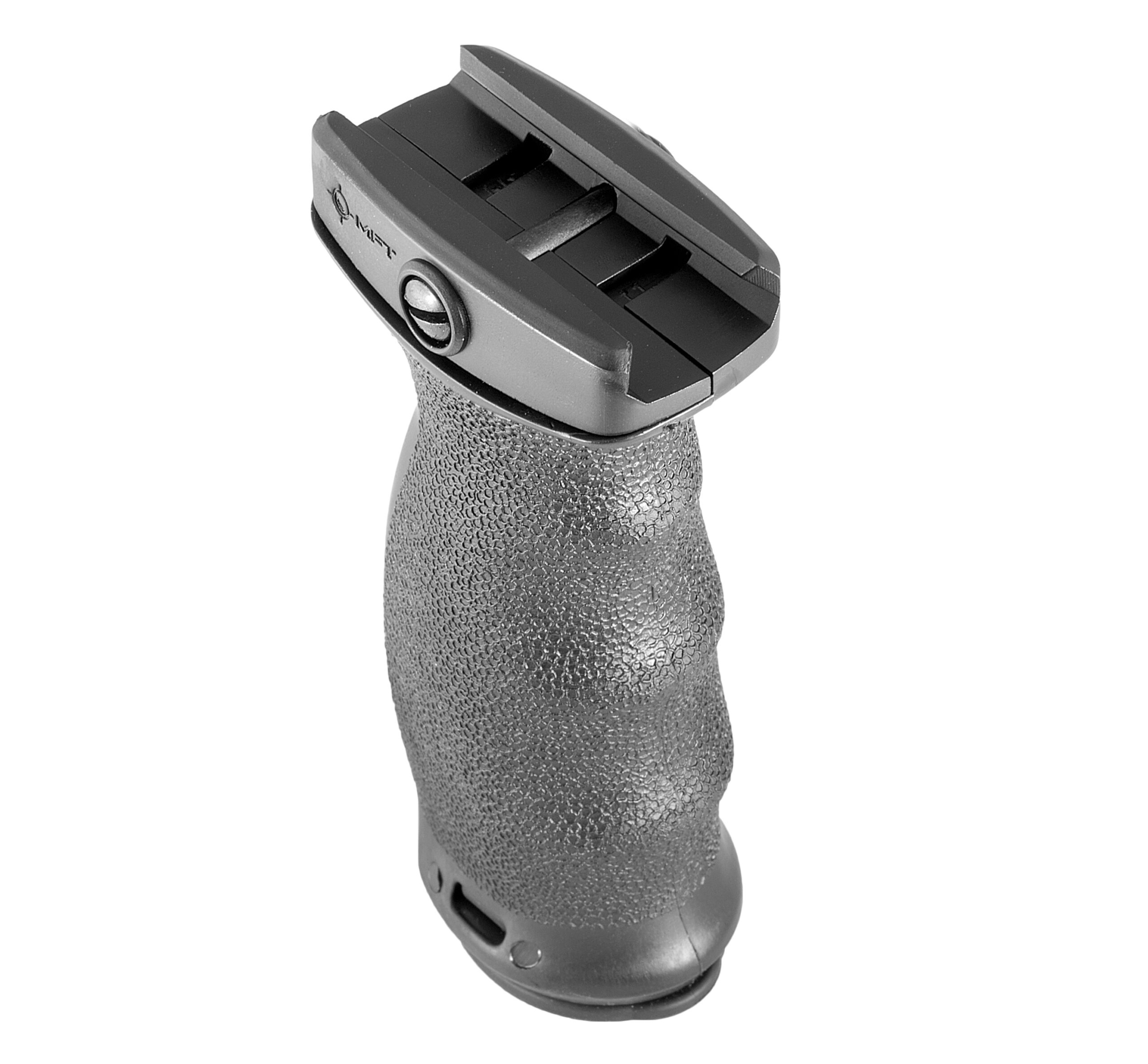 Mission First Tactical REG React Vertical Grip Ergonomic Black Polymer for AR-Platform