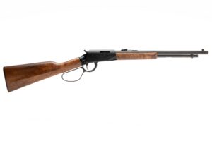Savage Arms 46000 Revel Classic Full Size 22 LR 12+1 18" Black Medium Profile Barrel, Black Drilled & Tapped Aluminum Receiver, Satin Walnut Fixed Stock, Toolless Takedown