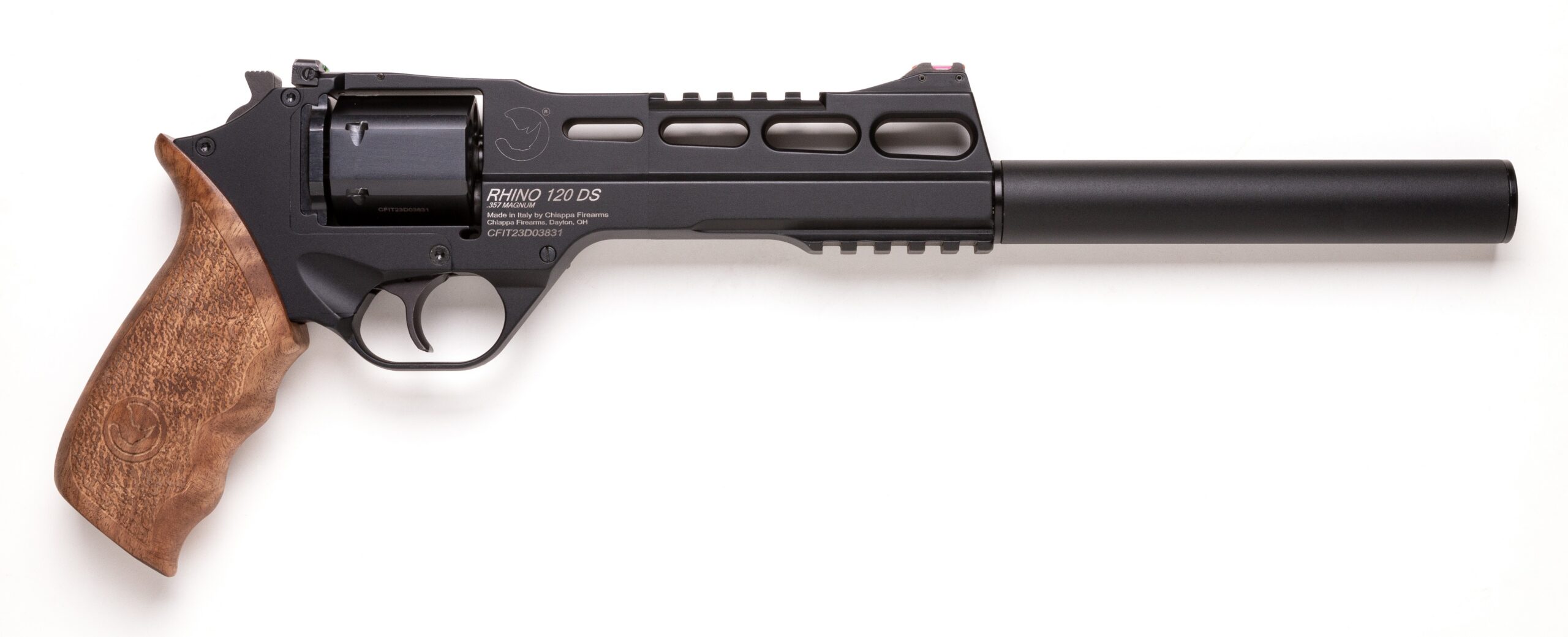CHIAPPA FIREARMS RHINO 120DS 357MAG 12" Black