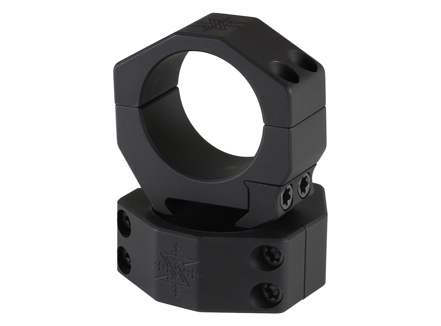 Seekins Precision 0010640002 Scope Rings Matte Black 35mm Low