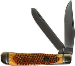 ABKT ROPER PIT VIPER TRAPPER - CARBON 3.25" BLD JIGGED BONE