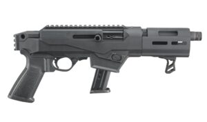 Ruger 29100 PC Charger 9mm Luger 6.50" Threaded Barrel 17+1, Black Hard Coat Anodized Finish, Glass-Filled Polymer Chassis, Takedown Stock, 7075-T6 Aluminum Picatinny Rail, Optics Ready