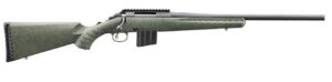 Glenfield 52006 Model A Full Size 350 Legend 5+1 20" Matte Black Threaded Barrel, Matte Black Alloy Steel Receiver w/Picatinny Rail, Moss Green Splatter Fixed Synthetic Stock, Thread Protector