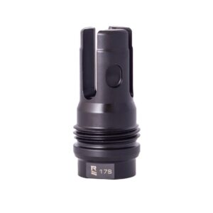 Rugged Suppressor FH004 R3L Flash Mitigation System Black with 5/8"-24 tpi Threads & 2.15" OAL for 7.62mm FN SCAR17