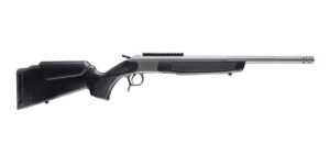 CVA CR4441S Scout Takedown 400 Legend 1-Round 22" Stainless Fluted Threaded Barrel, Stainless Steel Receiver w/Picatinny Rail, Adj Comb & LOP Black Synthetic Stock