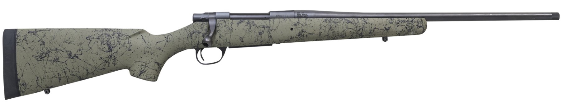 Howa HHSSL243ODG 1500 Superlite Gen2 Full Size 243 Win 3+1 20" Black Threaded Barrel, Matte Blue Steel Drilled & Tapped Receiver, OD Green w/Black Webbing HS Precision Synthetic Stock, Right Hand