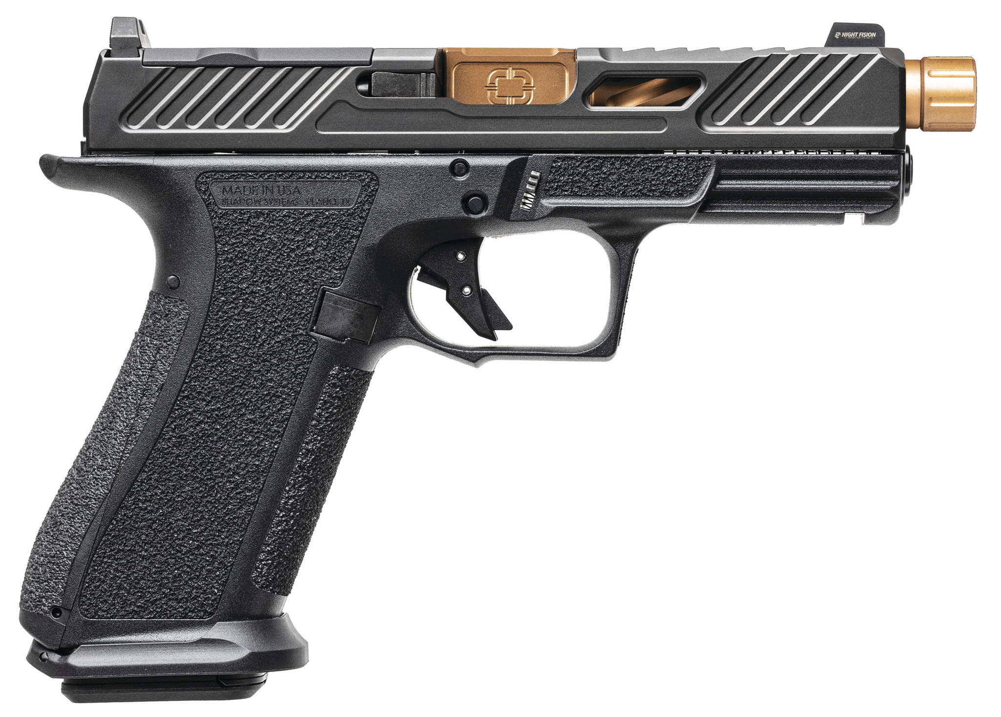 SHADOW SS-3009 XR920 9mm ELT TH BLK/BRNZ