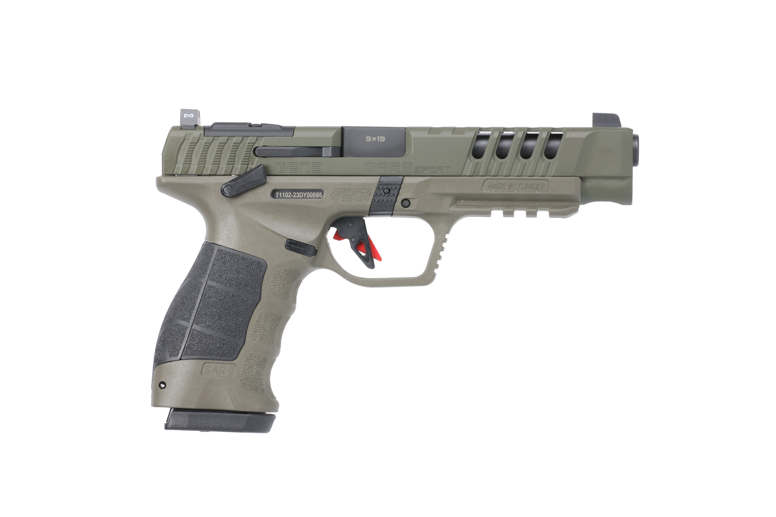 SAR FIREARMS SAR9 SPORT GEN3 9mm ODG 5.2"