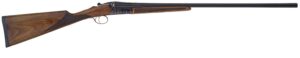 TriStar 38028 Bristol SxS Full Size 28 Gauge Break Open 2.75" 2-Round 28" Blued Side By Side Barrel, Color Case Hardened Steel Receiver, English Style Oiled Turkish Walnut Stock, Right Hand