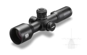 Eotech VDU525FFTR3 Vudu FFP Black Anodized 5-25x 50mm 34mm Tube Illuminated Tremor 3 MRAD Reticle Features Throw Lever