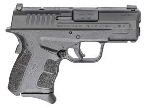 Springfield Armory XDSG93345BOSP XD-S Mod2 OSP 45 ACP 5+1 6+1 3.30" Black Melonite Steel Barrel & Optic Ready/Serrated Slide, Black Polymer Frame w/Picatinny Rail, Black Textured Polymer Grip