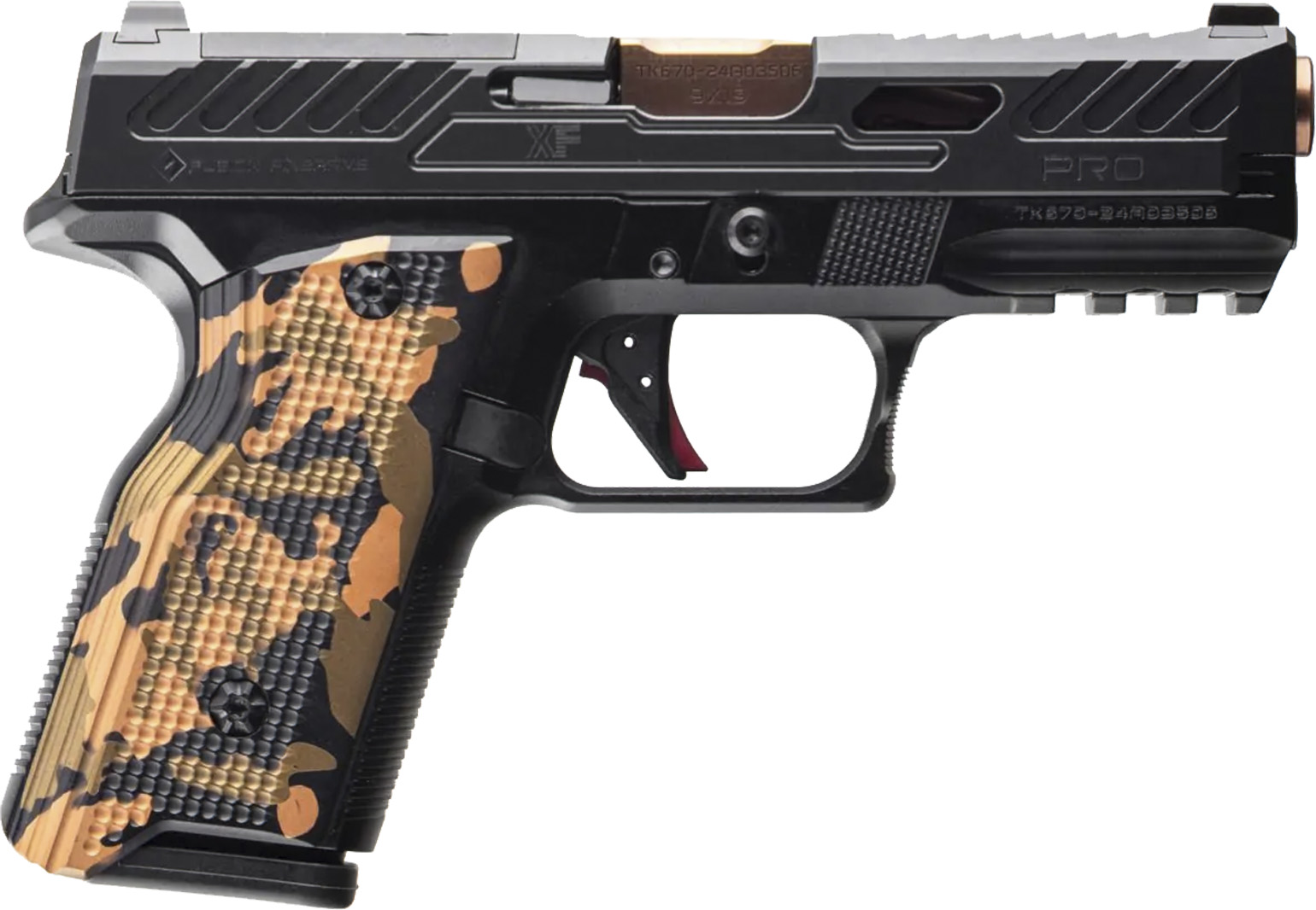 FUSION XF-9-BR XF PRO 9mm 4" 15R Bronze