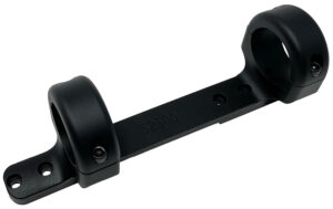 DNZ 52500 Game Reaper Scope Mount/Ring Combo Matte Black 1" Tube Fits Browning BAR/BLR, Benelli R1, Medium Rings Long Action