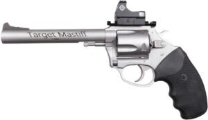 Charter Arms Model 79965 9mm Target Mastiff 6" 5 Rounds Stainless W/ Sightmark Micro Optic